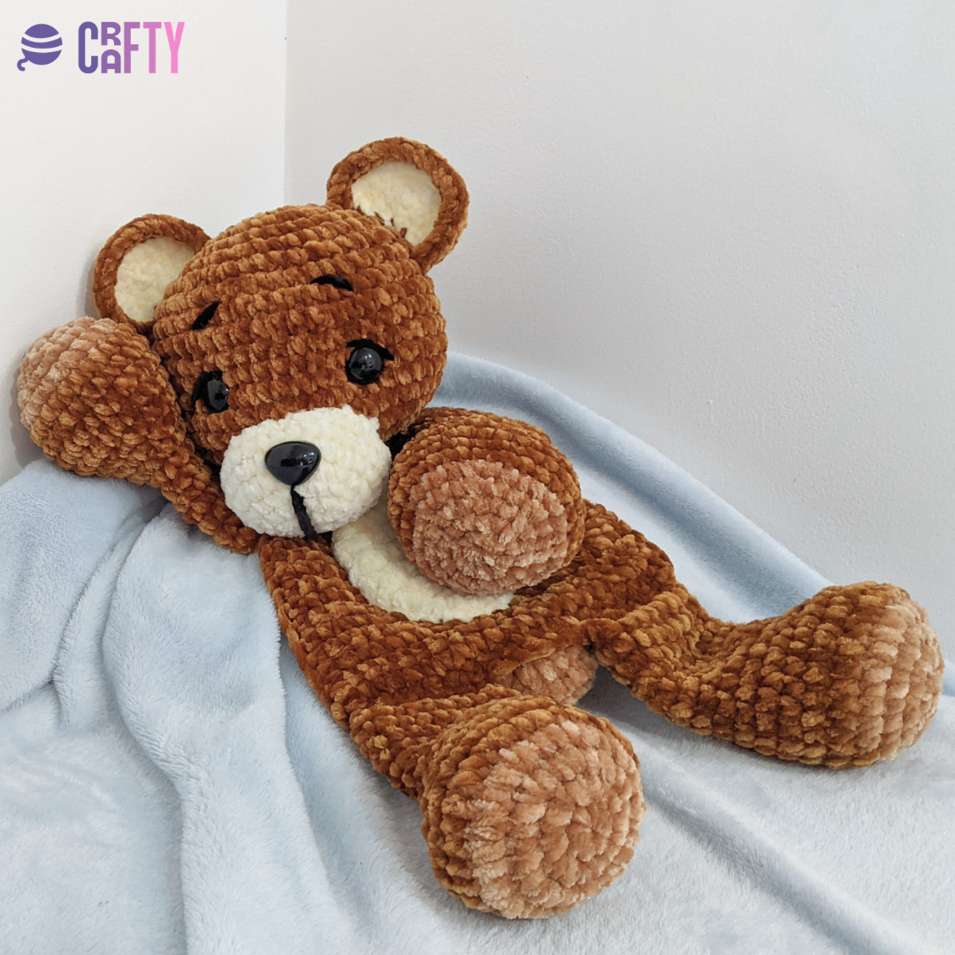 Bear Security Blanket - Crochet Pattern