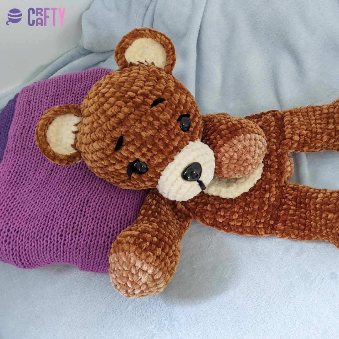 Bear Security Blanket - Crochet Pattern