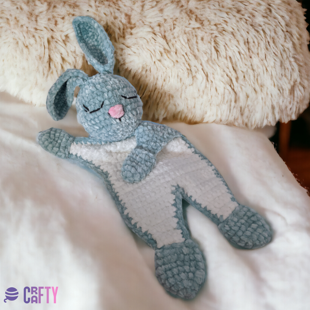 Bunny Security Blanket - Crochet Pattern