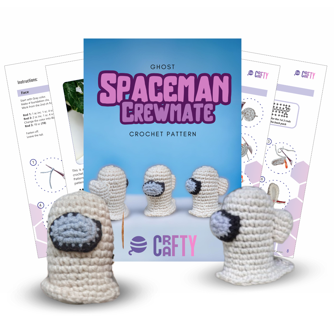 The Spaceman Crewmates Keychains Pack - 5 Box Pack (All-In-One)