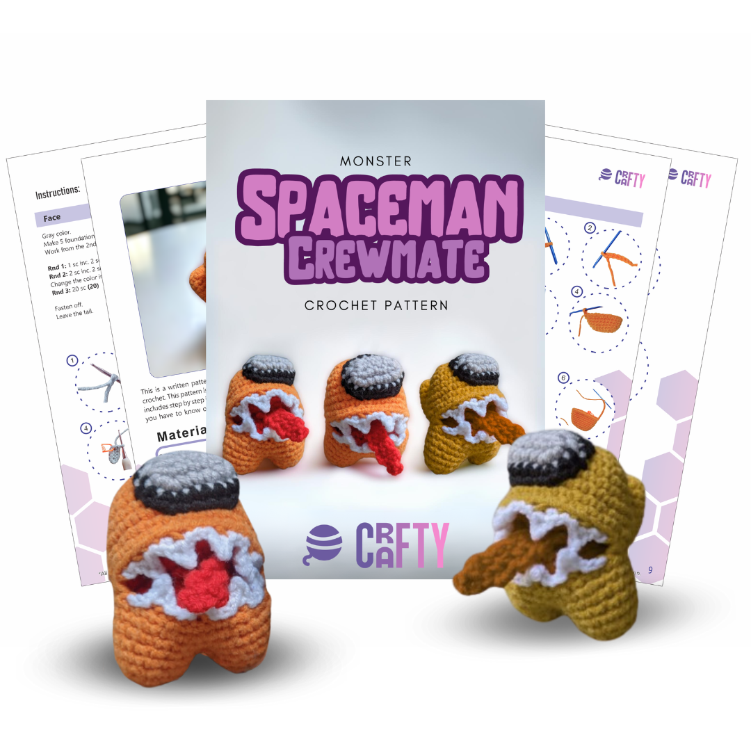 The Spaceman Crewmates Keychains Pack - 5 Box Pack (All-In-One)